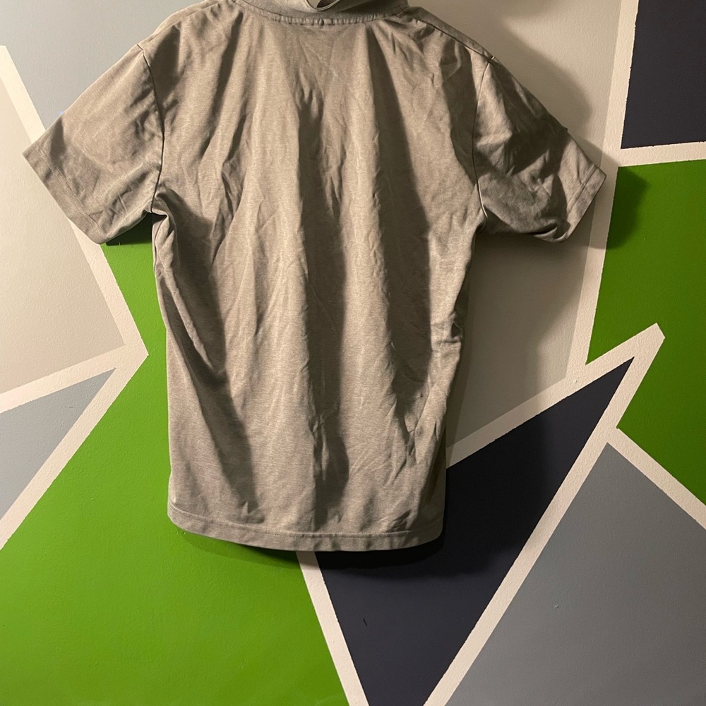 Adidas Men's Classic Gray Polo - Picture 2 of 3
